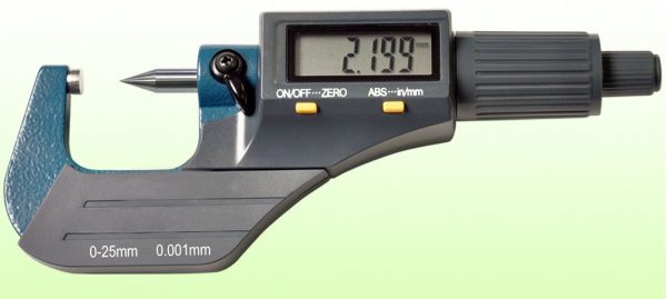  713 Serisi Dijital Nokta Uçlu Mikrometre