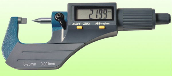  717 Serisi Dijital Bıçak-Nokta Uçlu Mikrometre